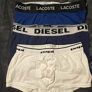 Papi,diesel and Lacoste boxers